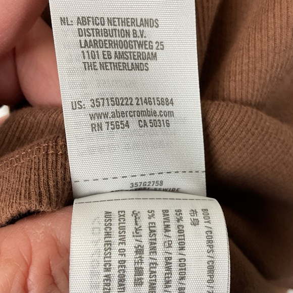 Pre-Owned Hollister Junior Brown Graphic Tank Top, Size S - Picture 6 of 10